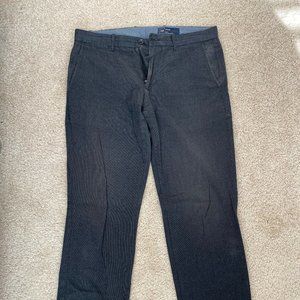 Mens Dark Grey Slim Fit Trousers 32 x 32